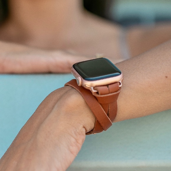 Rose Gold Apple Watch 40mm 44mm Band iWatch Strap - Picture 2 of 5